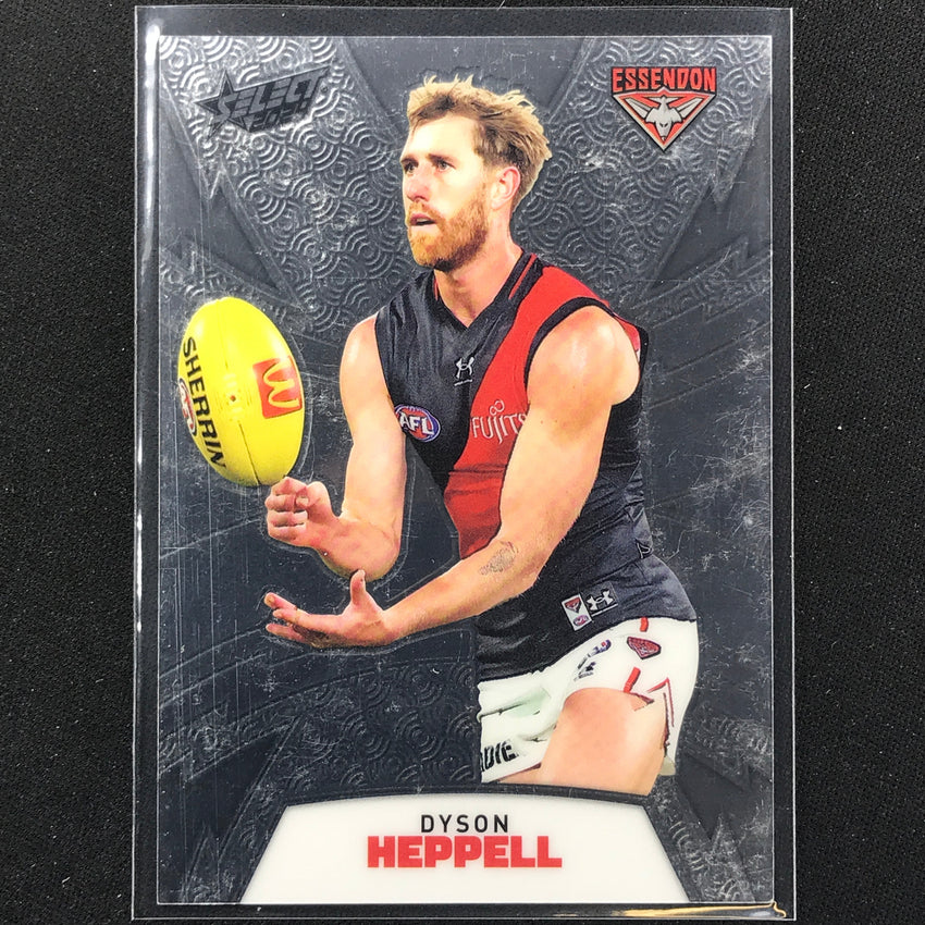 2024 Footy Stars Dyson Heppell Luminous Thunderbolt Refractor 172/299 No 42