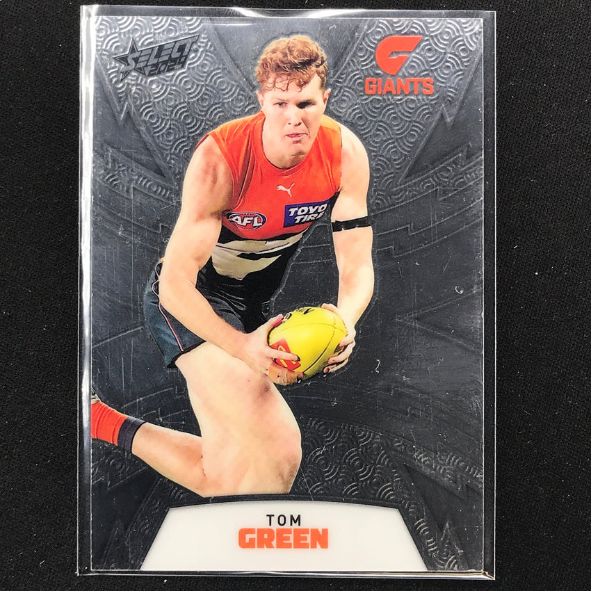 2024 Footy Stars Tom Green Luminous Thunderbolt Refractor 173/299 No 75