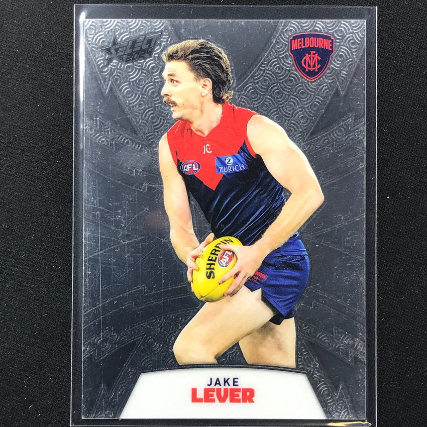 2024 Footy Stars Jake Lever Luminous Thunderbolt Refractor 275/299 No 104