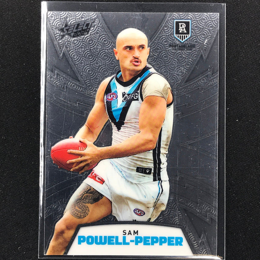 2024 Footy Stars Sam Powell-pepper Luminous Thunderbolt Refractor 70/299 No 127