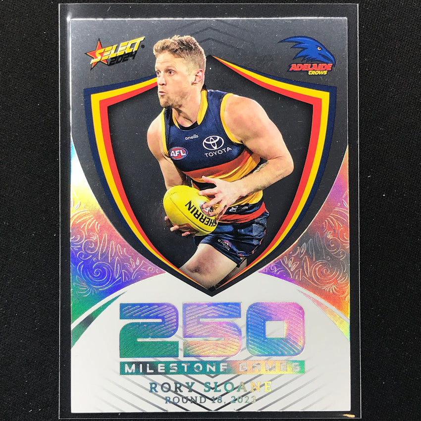 2024 Footy Stars Rory Sloane Milestone Games Hobby 240/240 No 4