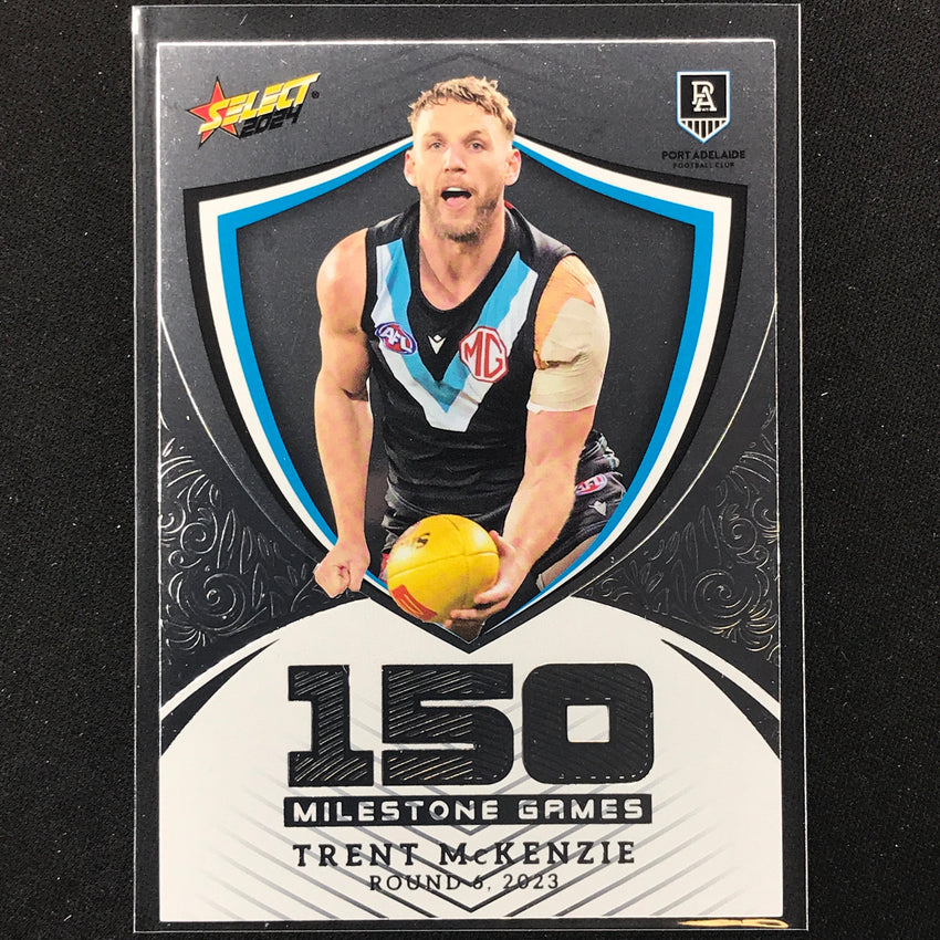 2024 Footy Stars Trent Mckenzie Milestone Games Hobby 177/240 #72
