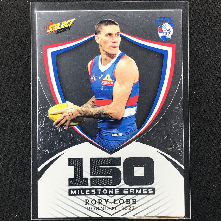 2024 Footy Stars Rory Lobb Milestone Games Hobby 100/240 #104