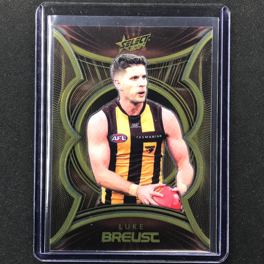 2024 Footy Stars Luke Breust Luminous Superstars 21/199 No 37