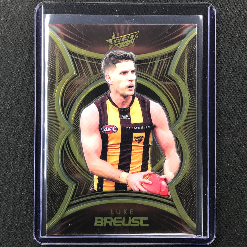 2024 Footy Stars Luke Breust Luminous Superstars 34/199 #37