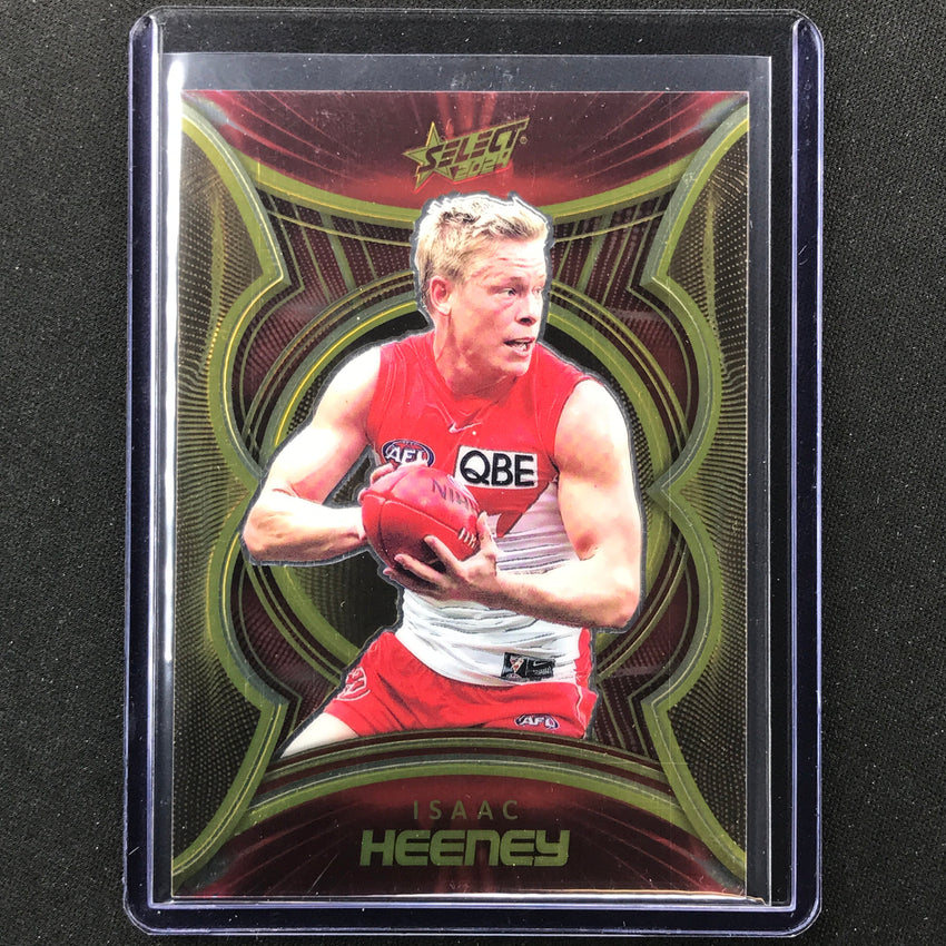 2024 Footy Stars Isaac Heeney Luminous Superstars 156/199 No 62