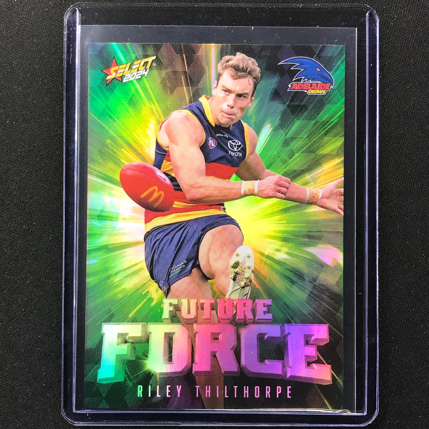 2024 Footy Stars Riley Thilthorpe Future Force Green 176/195 #5
