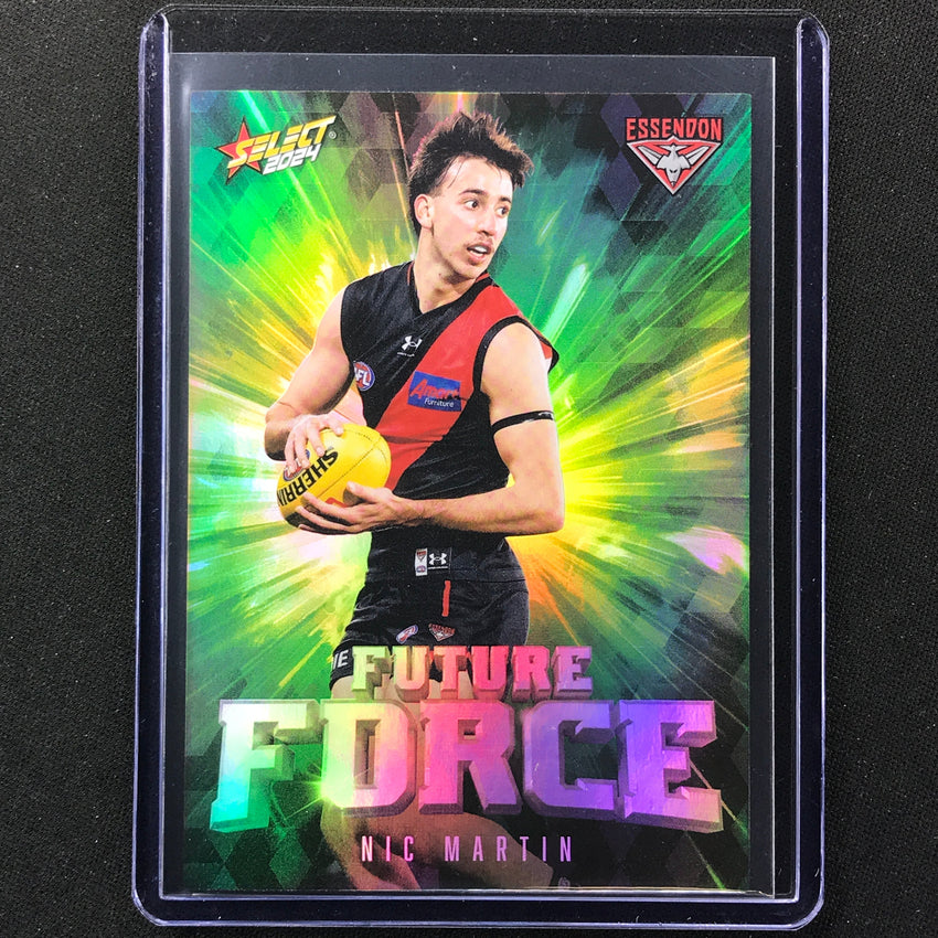2024 Footy Stars Nic Martin Future Force Green 134/195 No 24