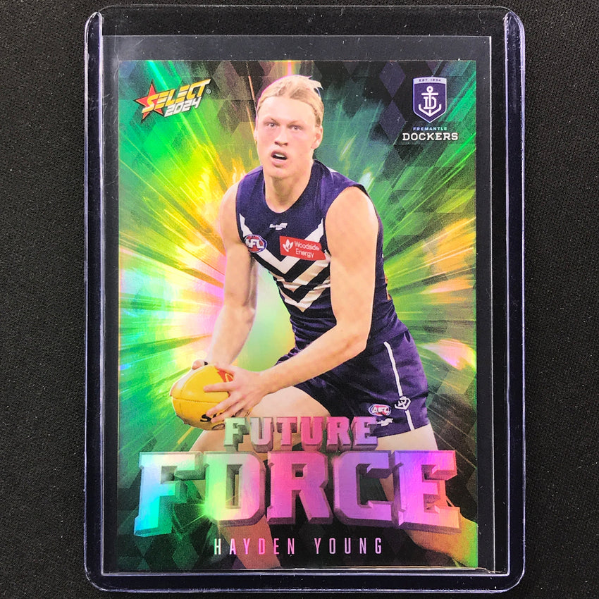 2024 Footy Stars Hayden Young Future Force Green 182/195 #30