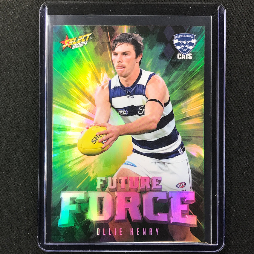 2024 Footy Stars Ollie Henry Future Force Green 102/195 No 33