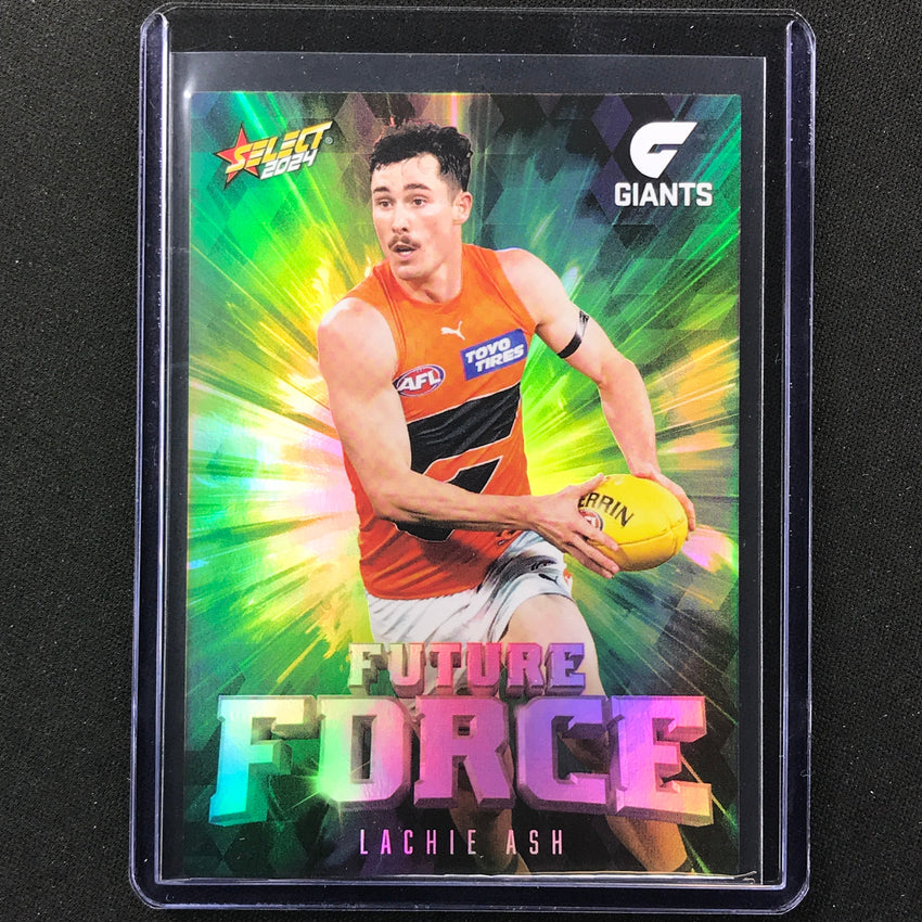 2024 Footy Stars Lachie Ash Future Force Green 108/195 #36