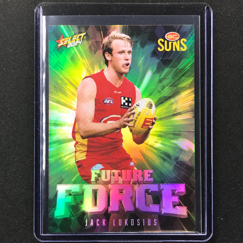 2024 Footy Stars Jack Lukosius Future Force Green 71/195 #44