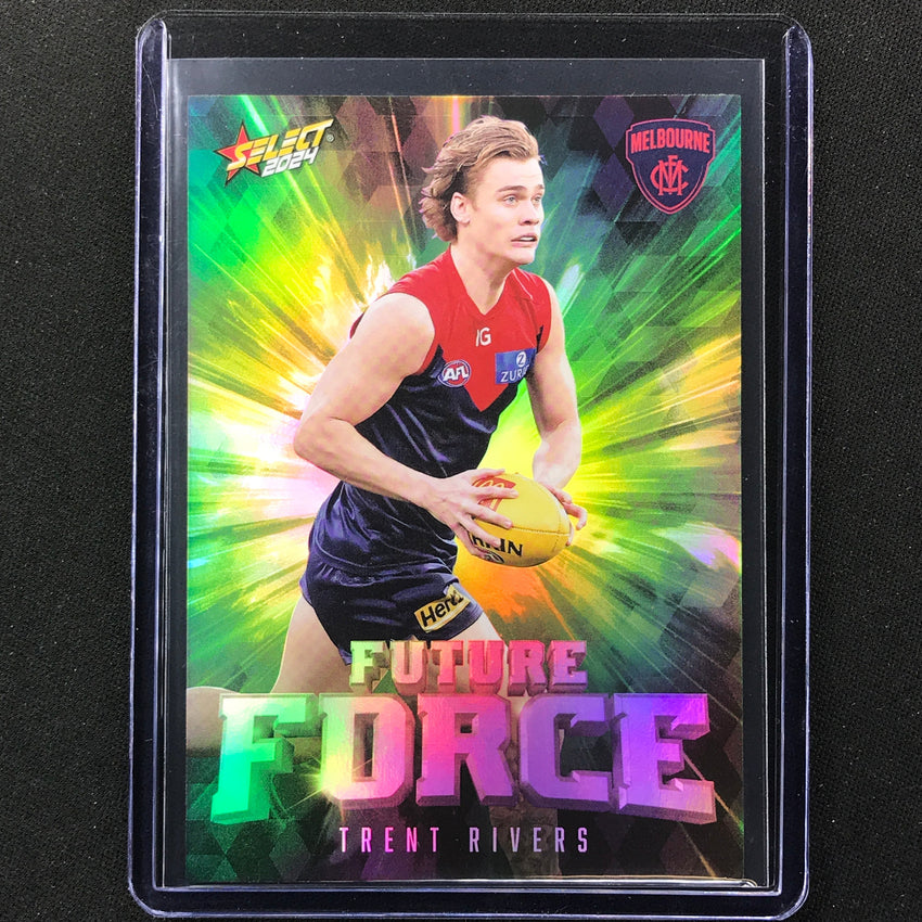 2024 Footy Stars Trent Rivers Future Force Green 121/195 No 53