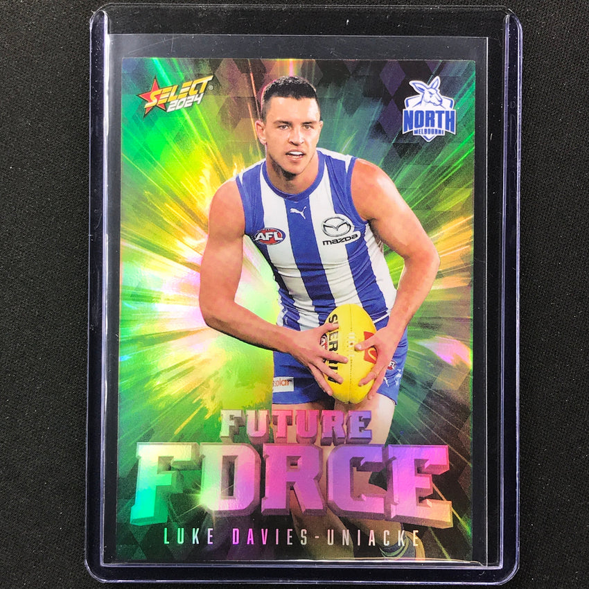2024 Footy Stars Luke Davies-uniacke Future Force Green 30/195 No 56