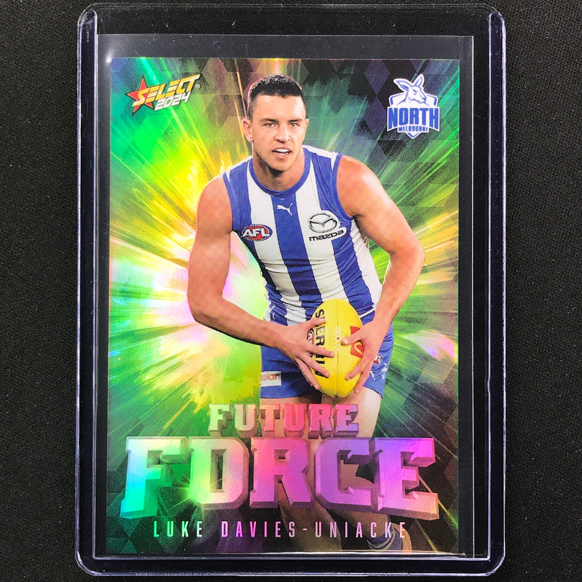 2024 Footy Stars Luke Davies-uniacke Future Force Green 135/195 #56