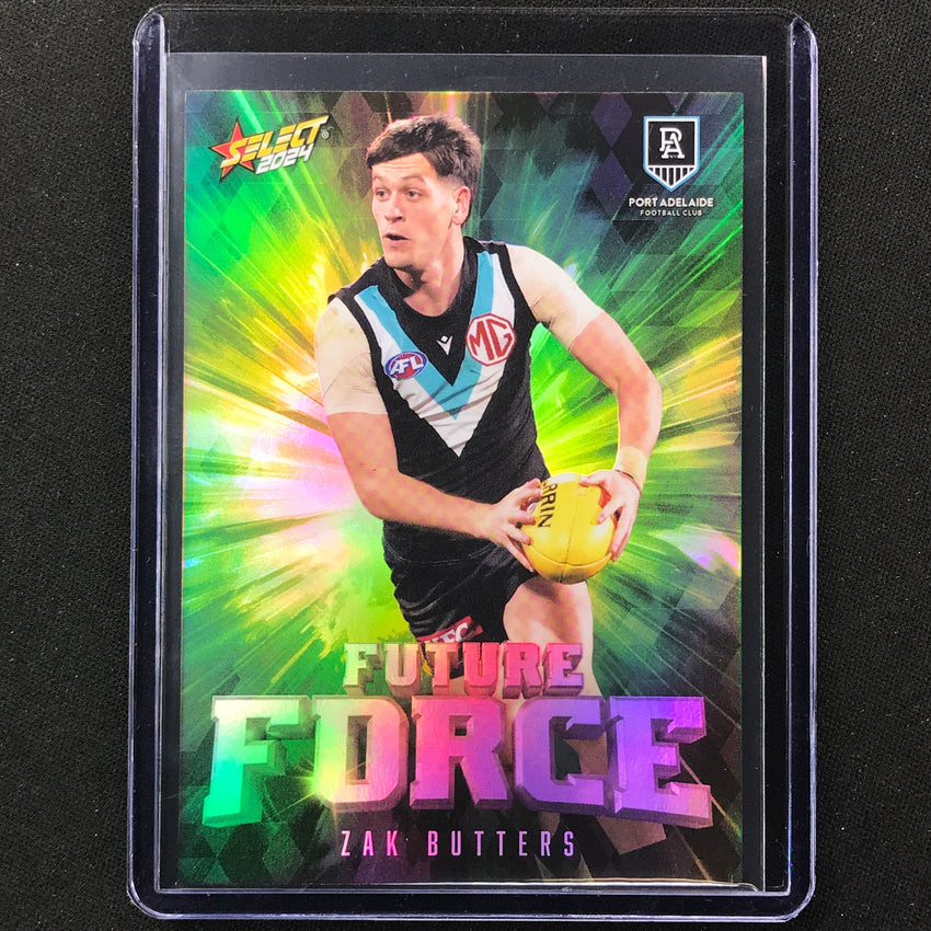 2024 Footy Stars Zak Butters Future Force Green 165/195 No 62