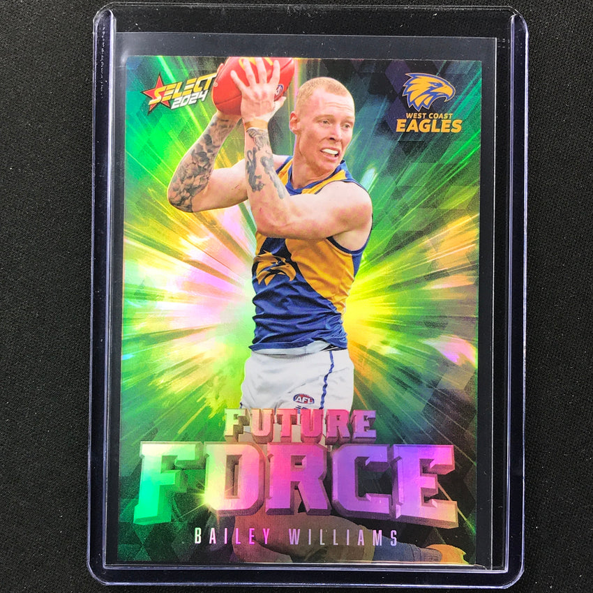 2024 Footy Stars Bailey Williams Future Force Green 72/195 No 85