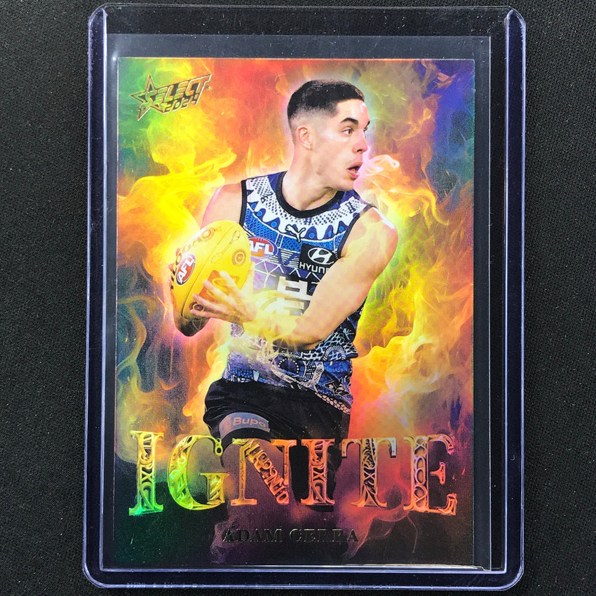 2024 Footy Stars Adam Cerra Ignite Gold 46/125 No 9