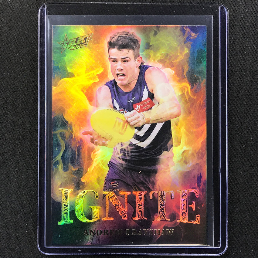 2024 Footy Stars Andrew Brayshaw Ignite Gold 31/125 #21