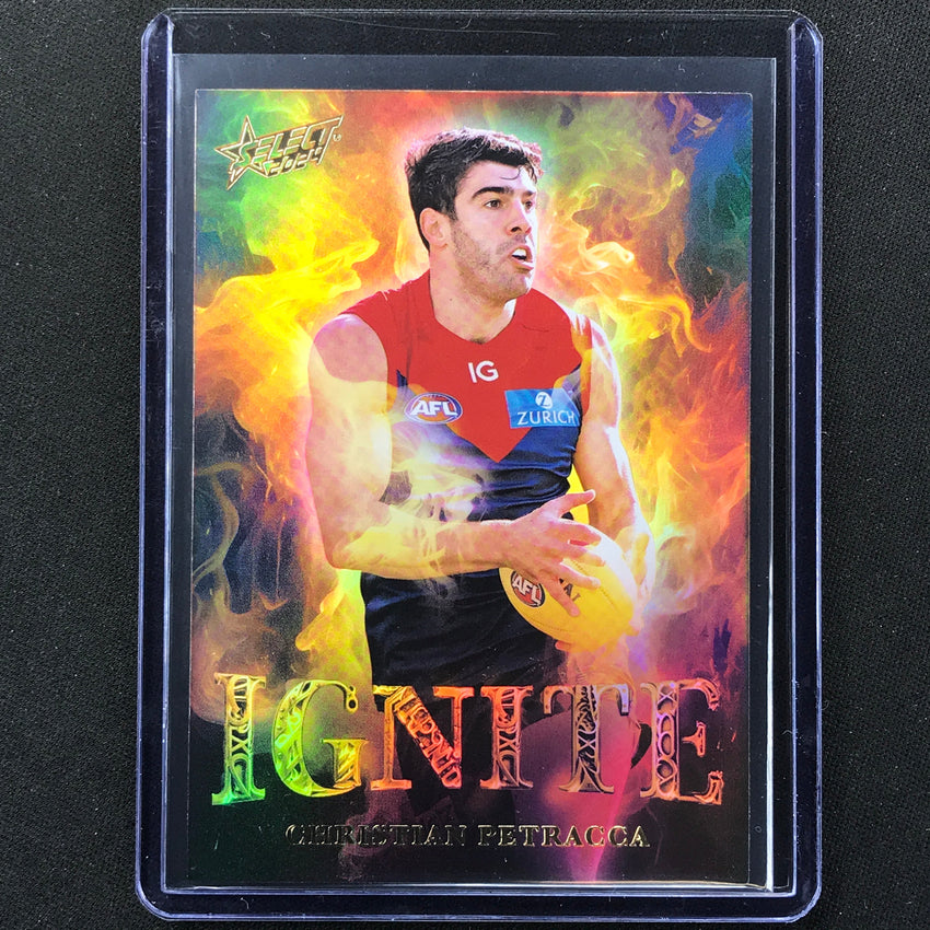 2024 Footy Stars Christian Petracca Ignite Gold 64/125 No 43
