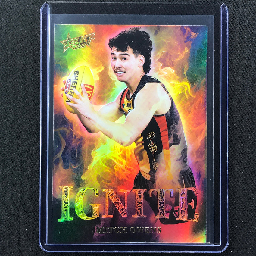2024 Footy Stars Mitch Owens Ignite Gold 94/125 No 58