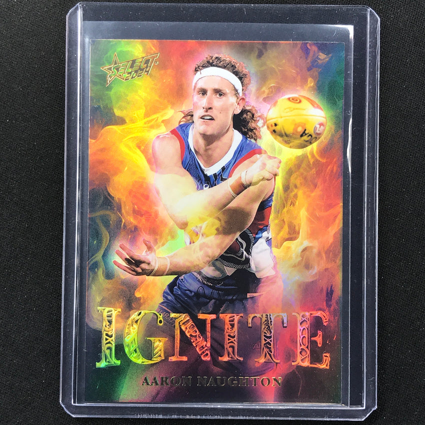2024 Footy Stars Aaron Naughton Ignite Gold 33/125 No 70