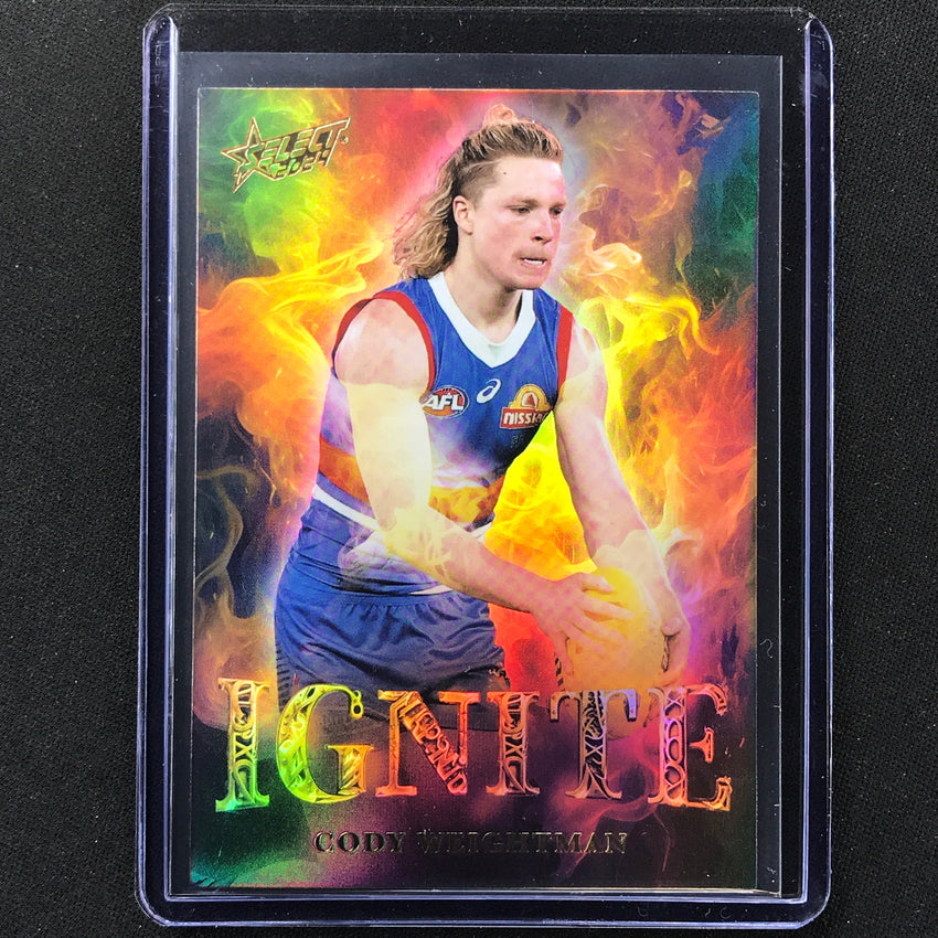 2024 Footy Stars Cody Weightman Ignite Gold 70/125 No 72