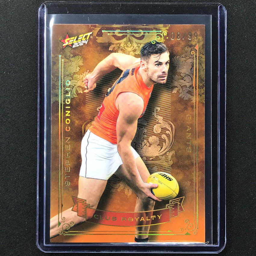2024 Footy Stars Stephen Coniglio Club Royalty 8/99 No 37