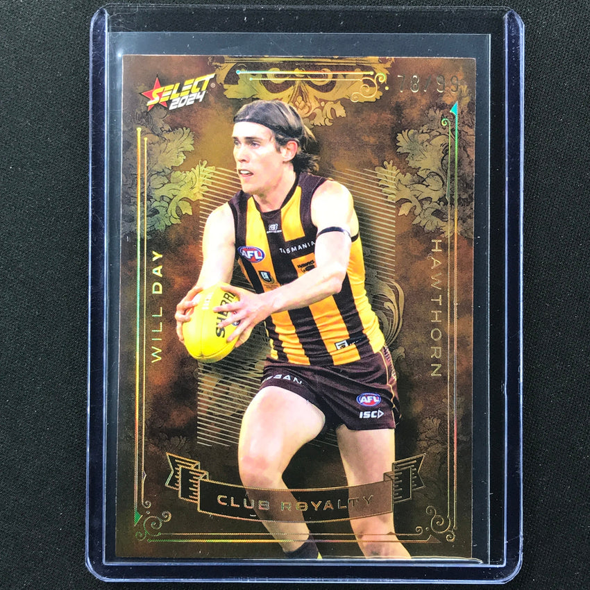 2024 Footy Stars Will Day Club Royalty 78/99 No 46