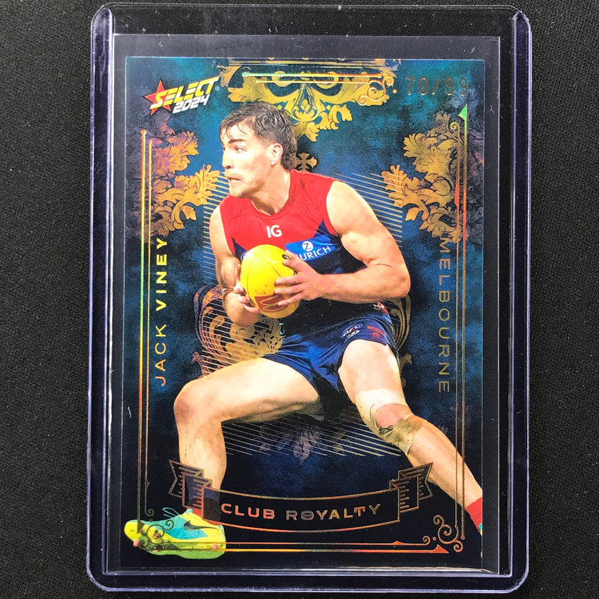 2024 Footy Stars Jack Viney Club Royalty 70/99 No 52