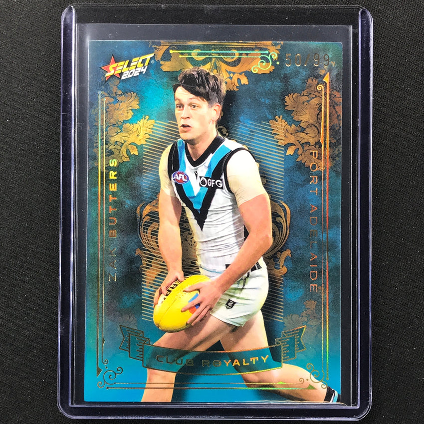 2024 Footy Stars Zak Butters Club Royalty 50/99 No 61