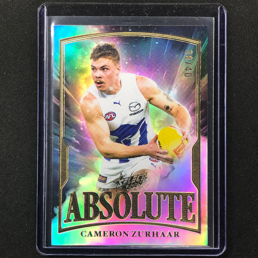 2024 Footy Stars Cameron Zurhaar Absolute 38/40 #12