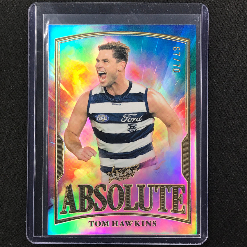 2024 Footy Stars Tom Hawkins Absolute 67/70 No 34