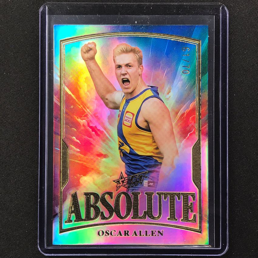 2024 Footy Stars Oscar Allen Absolute 61/70 #81