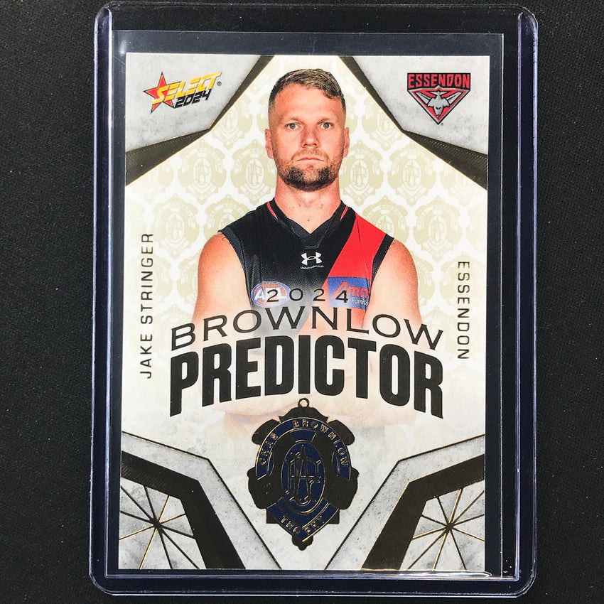 2024 Footy Stars Jake Stringer Brownlow Predictor Gold 282/315 No 29