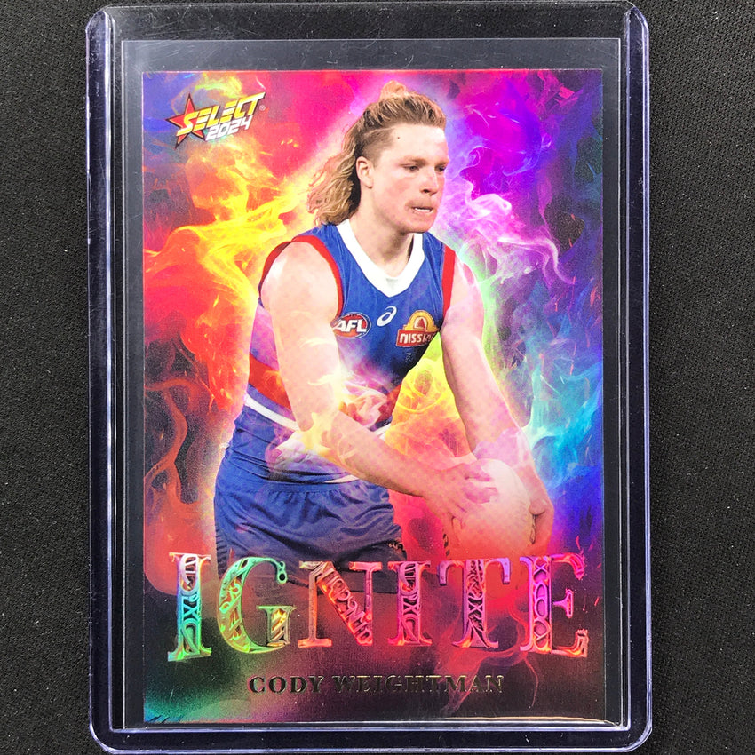 2024 Footy Stars Cody Weightman Ignite No 72