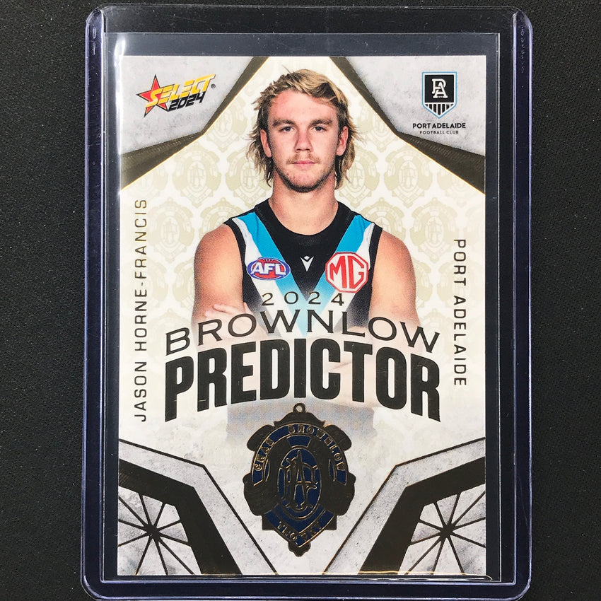 2024 Footy Stars Jason Horne-francis Brownlow Predictor Gold 212/315 No 74