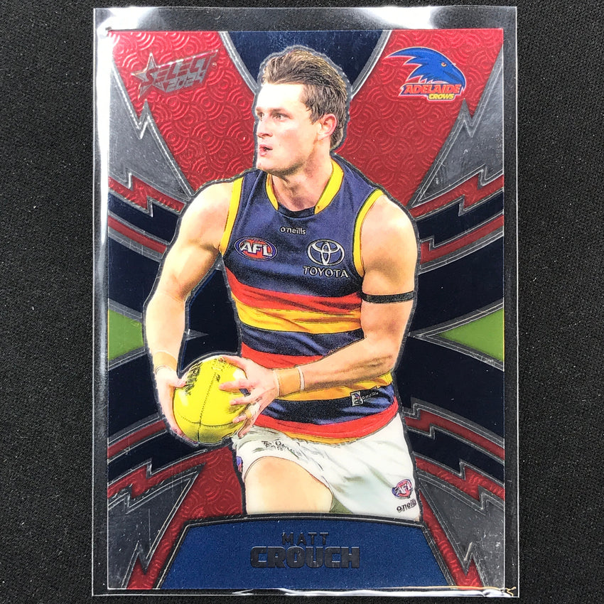 2024 Footy Stars Matt Crouch Luminous Thunderbolt 4/599 #2