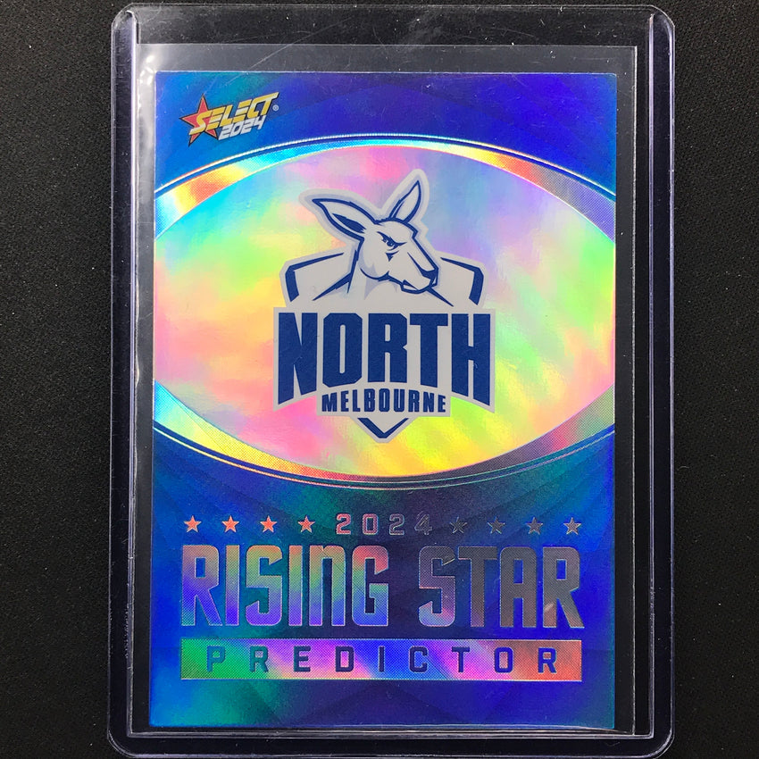 2024 Footy Stars North Melbourne Rising Star Predictor Platinum 48/60
