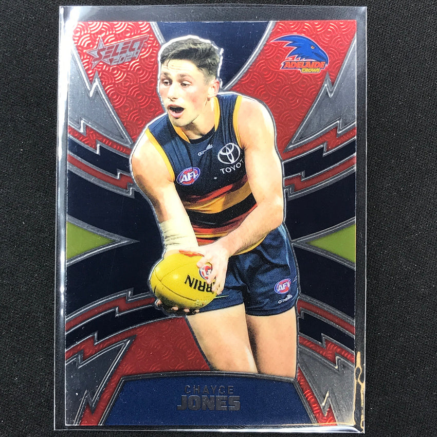 2024 Footy Stars Chayce Jones Luminous Thunderbolt 506/599 No 6