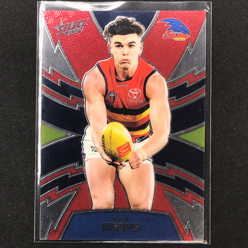 2024 Footy Stars Ben Keays Luminous Thunderbolt 272/599 No 7