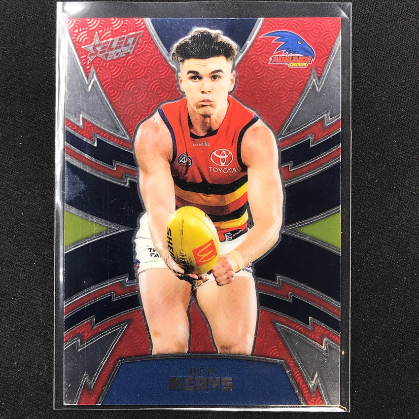 2024 Footy Stars Ben Keays Luminous Thunderbolt 406/599 #7