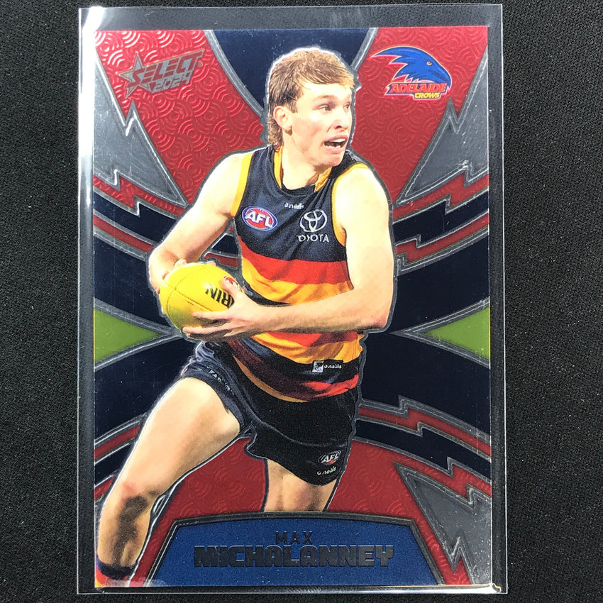 2024 Footy Stars Max Michalanney Luminous Thunderbolt 148/599 No 9
