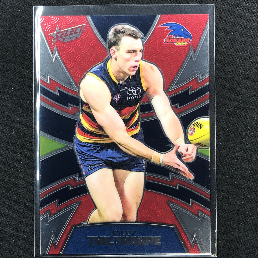 2024 Footy Stars Riley Thilthorpe Luminous Thunderbolt 517/599 No 21