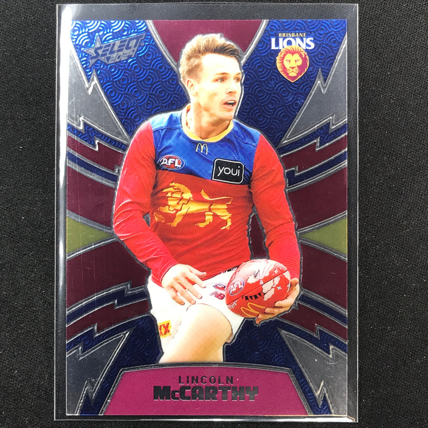 2024 Footy Stars LINCOLN MCCARTHY Luminous Thunderbolt 498/599 #35