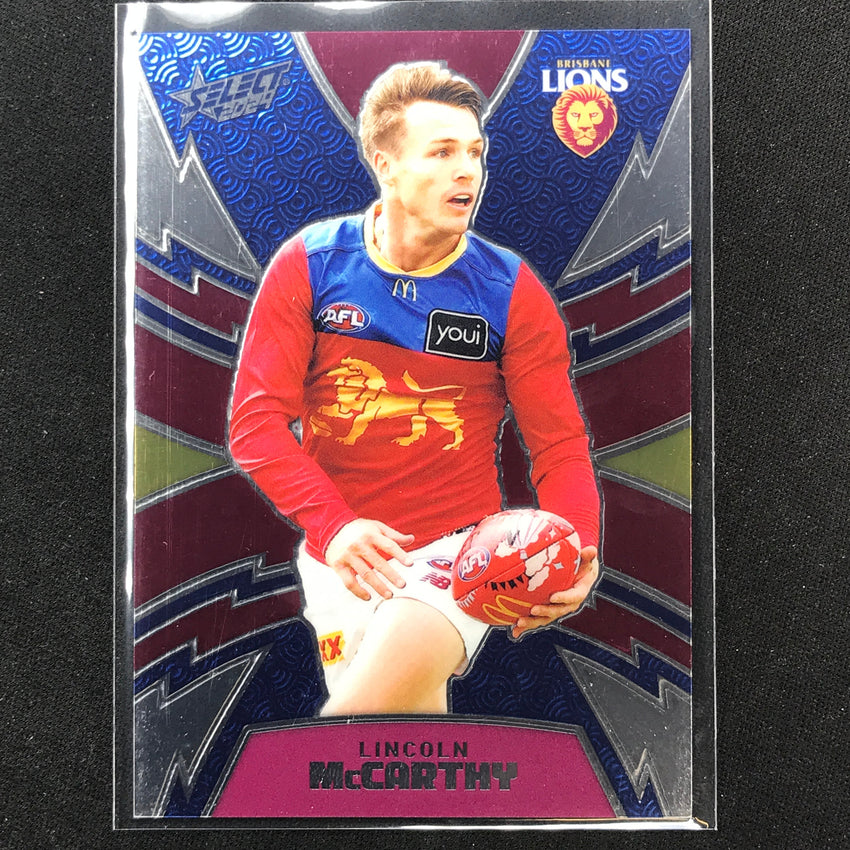 2024 Footy Stars Lincoln Mccarthy Luminous Thunderbolt 506/599 #35