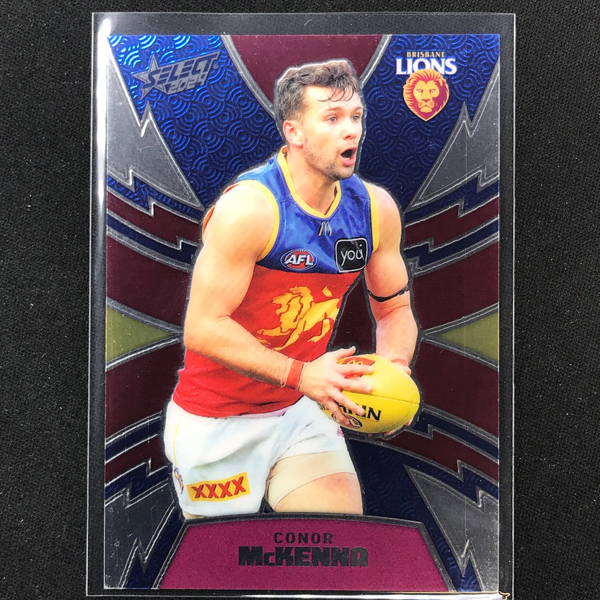 2024 Footy Stars Connor Mckenna Luminous Thunderbolt 32/599 No 38