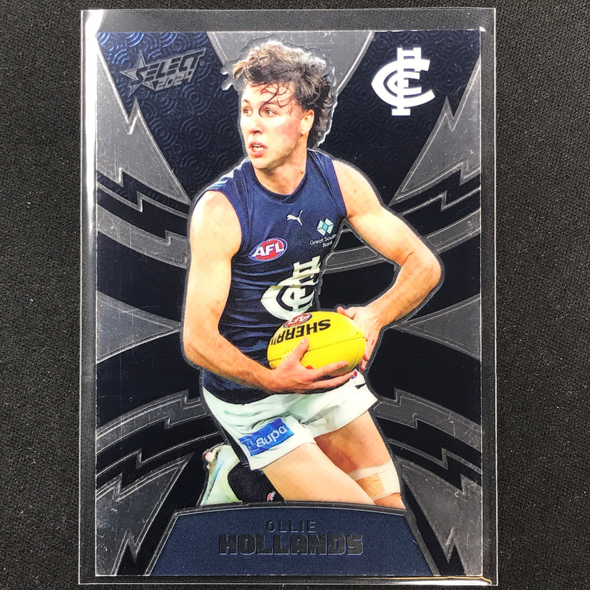 2024 Footy Stars Ollie Hollands Luminous Thunderbolt 149/599 No 53