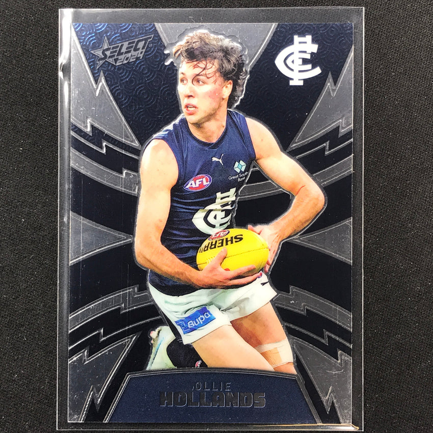 2024 Footy Stars Ollie Hollands Luminous Thunderbolt 181/599 No 53
