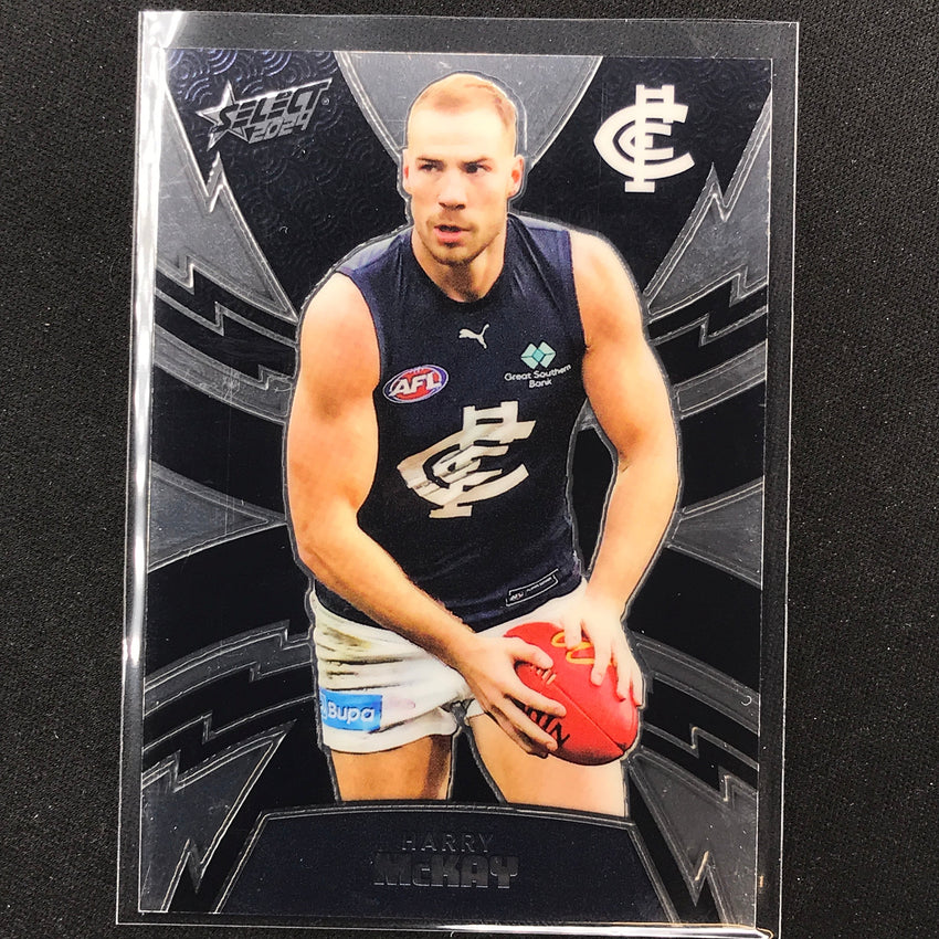 2024 Footy Stars Harry Mckay Luminous Thunderbolt 541/599 No 57